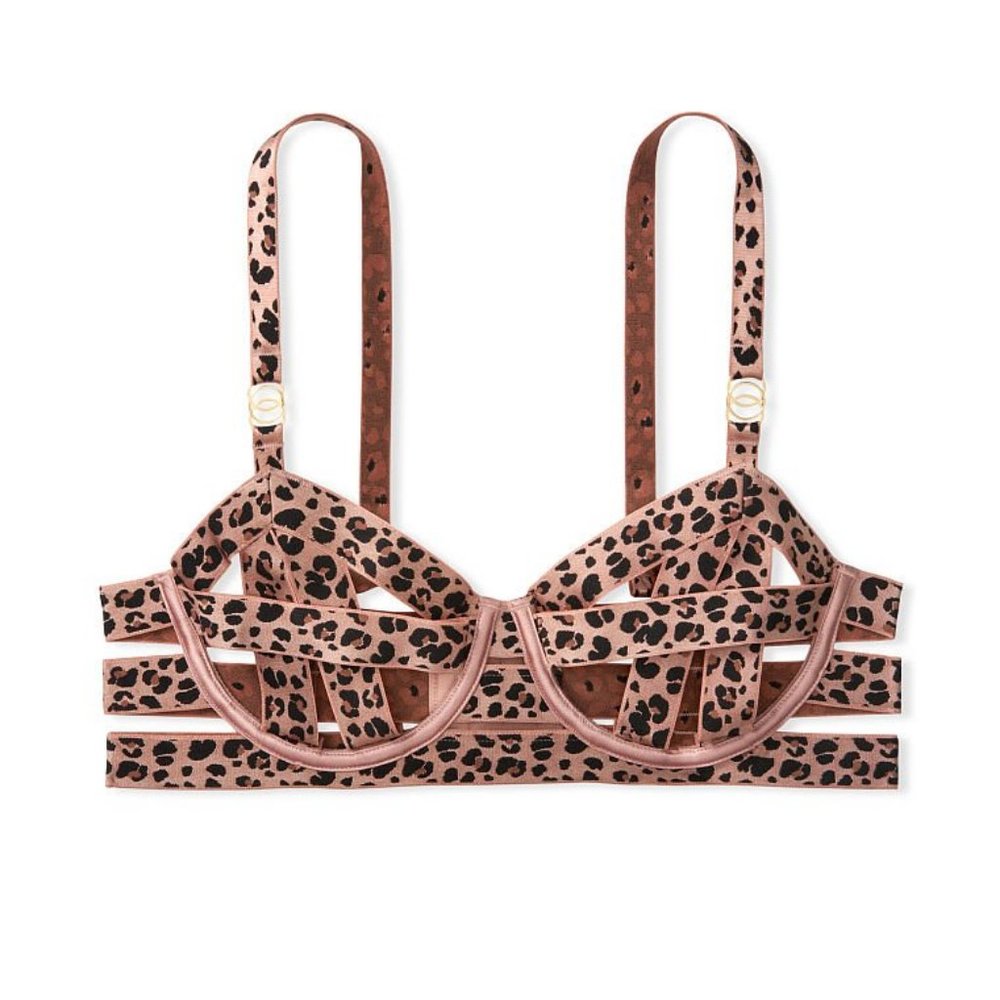 VERY SEXY Unlined Strappy Demi Bra